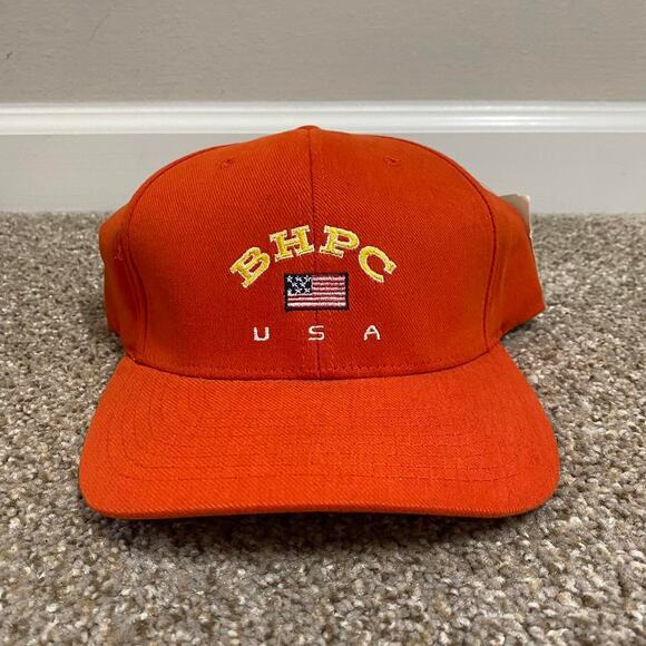 Y2K BHPC Hat Fitted Flex Fit Embroidered Beverly Hills Polo Club Hip Hop Preppy - Picture 1 of 4